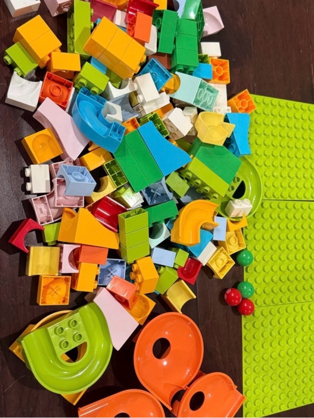 Duplo compatible Marble Run Track Set - Picture 2 of 2